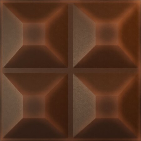 Ekena Millwork 11 7/8in. W x 11 7/8in. H Swindon EnduraWall Decorative 3D Wall Panel, Total 11.76 Sq. Ft., 12PK WP12X12SWDRU-CASE-12